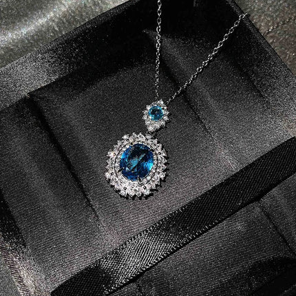 3Pcs/set For Women Girls Party  Elegant Luxury Fashion Crystal Zircon Necklace Earrings Ring Wedding Bride Jewelry Set Gifts