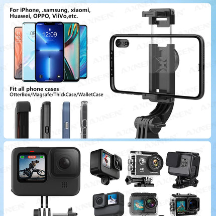 L21 Phone Selfie stick Tripod with Wireless Bluetooth LED Fill Light with Remote Shutter for Android IOS Cellphone