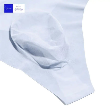 Men's Ultra-Thin Ice Silk Sports Thong | Seamless No Trace G-String | Breathable T-Back Underwear | Sexy Exotic Lingerie | Plus