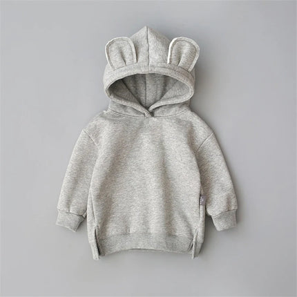 Autumn Winter Children Boys Clothes Sportswear Baby Girls Casual Hooded Sweatershirts Toddler Cotton Clothing Infant Sportswear
