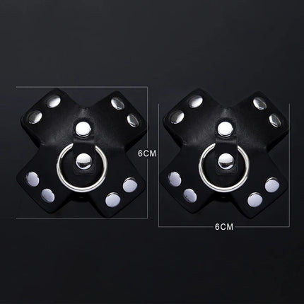 Cross Breast Chest patch Couple Games Cosplay Bondage Restraints Nipples Sticker Sex Toys For Women Exotic Intimate Accessories