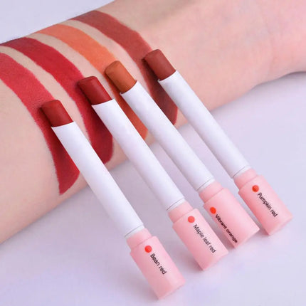 4 Colors Lana Del Rey Matte Lipstick Kits 24 Hours Long-Lasting Lip Tint Stain Set Women Waterproof Glossy Make Up Lipsticks