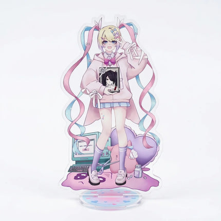 NEEDY GIRL OVERDOSE Needy Streamer Overload Anime Acrylic Stand Figure Keychain Ame-chan Choten-chan KAngel 15cm Model Gift