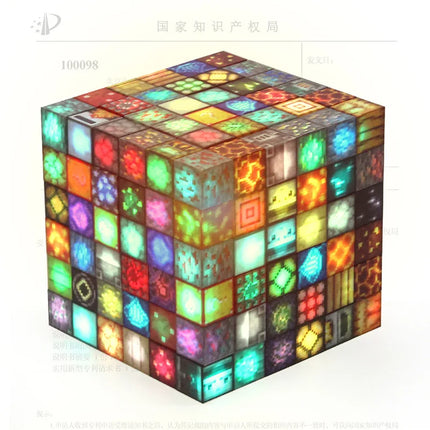 Light-Up Magnetic Blocks 2cm - Set of 10 Pieces
