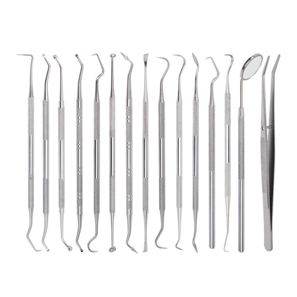 1pcs Tartar Scraper Scaler Plaque Remover Dental Mirror Teeth Pick Spatula Dentist Hygiene Oral Care Kit Tooth Cleaning Tool