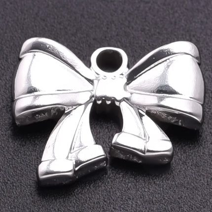 Breloque Metal Love Stainless Steel Flower Pendants For Jewelry Making Earrings Bracelets Headwear DIY Heart Charms Accessories