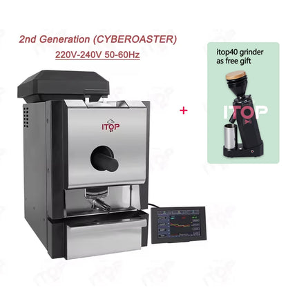 ITOP Coffee Roaster Artisan Connection IT-CBR-2 Electric Coffee Bean Roaster 4 Modes With Cooler Smoke Filter Roaster 500g 1000W