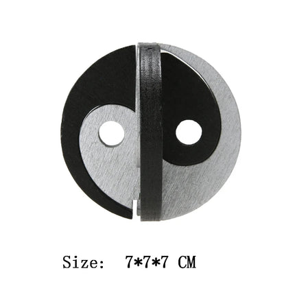 Wooden Luban Lock Unlock Interlocking Puzzle Rompecabezas IQ Test Brain Teaser Game For Adults And Kids Educational Toys