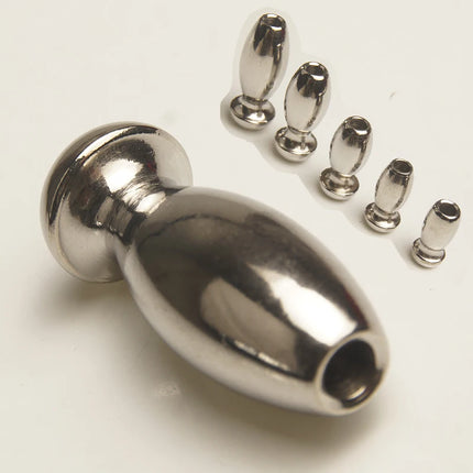 Stainless Steel Penis Plug,Hollow Urethral Catheter Rod,Metal Urethra Dilator Sounds Sounding,Sex Toys for Men