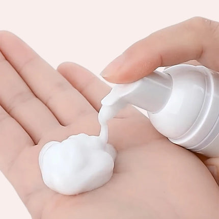 ICONSIGN 60ml Lash Shampoo Brush Kit Professional Lash Foam Cleanser Pump Design No Stimulation Eyelash Mousse Lash Glue Remover