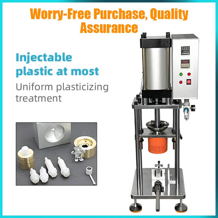 100g Pneumatic Vertical Injection Molding Machine Semi-automatic Molding Processing Tool For USB Data Charge Cable Toy ABS PC AS
