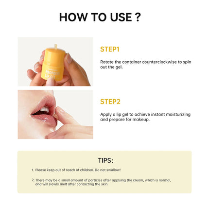 Honey Lip Balm Moisturizing Lip Mask Nourishing Anti-wrinkle Anti-cracking Unisex Lip Care Makeup Lip Lines Exfoliating