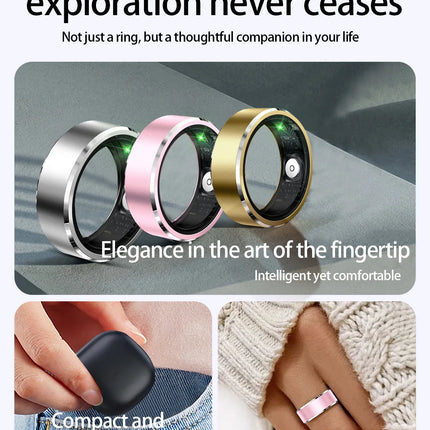 Smart Ring Heart rate blood monitoring Smart Ring Multifunctional R5 electrónica gadgets 2026 샤오미 신제품 sports reloj hombre gadget