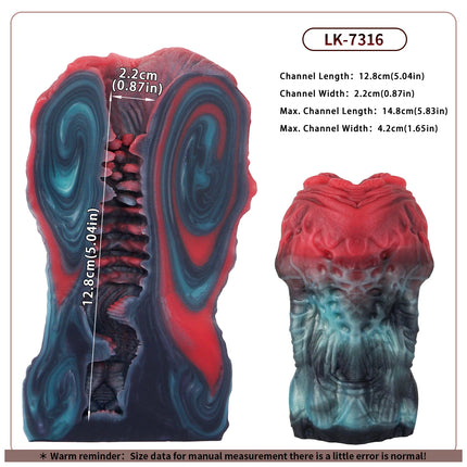 SMMQ Monster Single Channel Masturbator Alien Pocket Pussy For Male Penis Massage Onahole Tight Realistic Vaginal Sex Toy