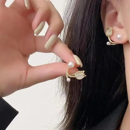 Korean Fashion Seven Star Zircon Earrings For Women Jewelry 2026 Trending New Luxury Women's Crystal Stars Stud Earrings Gifts