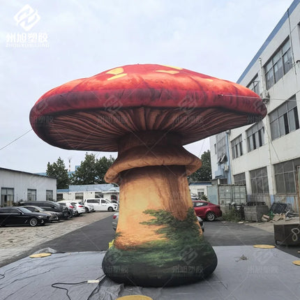 Customized inflatable large mushroom model outdoor commercial promotion exhibition decoration props