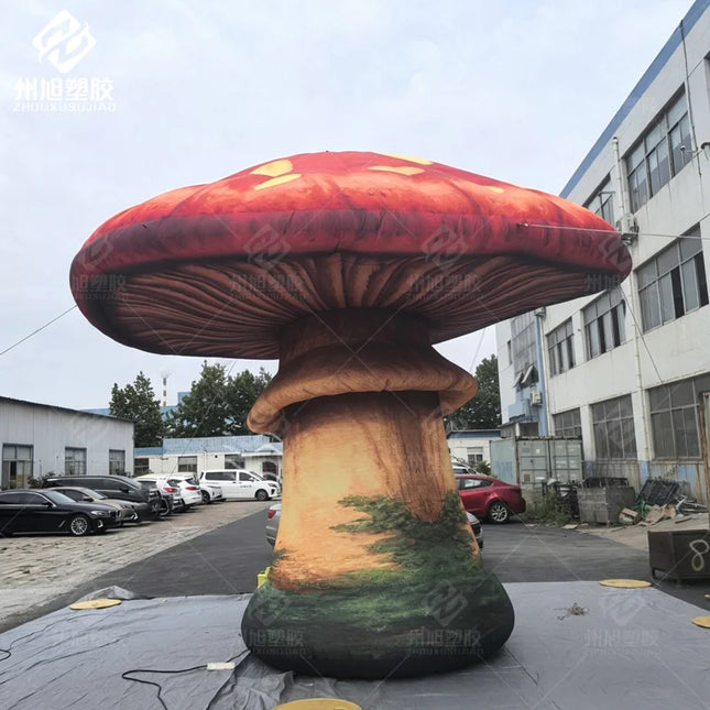Customized inflatable large mushroom model outdoor commercial promotion exhibition decoration props