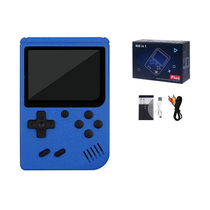 Classic Retro Video Pocket Games Console Lcd Screen Built-in 400 Handheld Or Gamepad Mini Game Player for Boy Christmas Gift