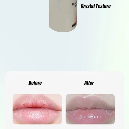 Sea Shell Shaped Lip Balm Clear Blue Moisturizing Hydrating Oil Reduce Lip Lines Remove Dead Skin Transparent Mask Lip Care