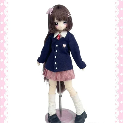Authen1/6 Bjd Blind Box Miralab Don'T Mess With My Bangs Series Bjd Movable Joint Doll Rubber Hair Transplantation Set