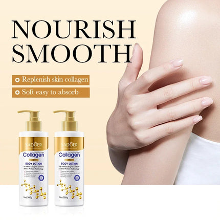 Collagen Anti Wrinkle Body Lotion Hydrating Moisturizer Skin Care Non Greasy Formula Dry Skin Relief