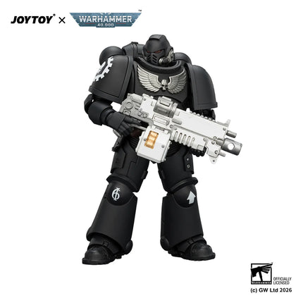 JOYTOY Warhammer 40,000 1/18 Action Figures Ultramarines Intercessor with Bolt Rifle, Bolt Pistol and Chainsword