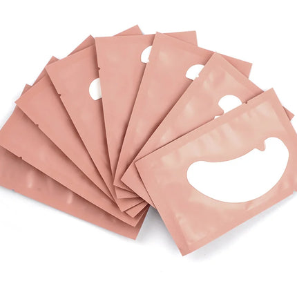 50pairs Eye Pads For Eyelash Extension Hydrogel Patches For Eyelashes U Shaped Gel Pads Lashes Extension Supplies Patches Makeup
