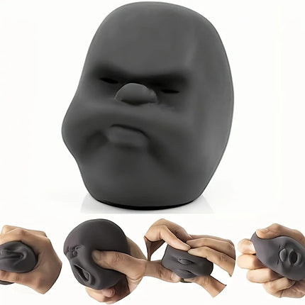 Human Face Expression Ball Squishy Squeeze Toy for Kids Soft Pinch Pop Fidget Toys Children Sensory Entertainment Games Gifts