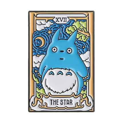 Miyazaki Hayao Ghibli Enamel Pin Cute Totoro Lapel Pins for Backpacks Clothes Badges Cute Brooch Jewelry Gifts for Friends