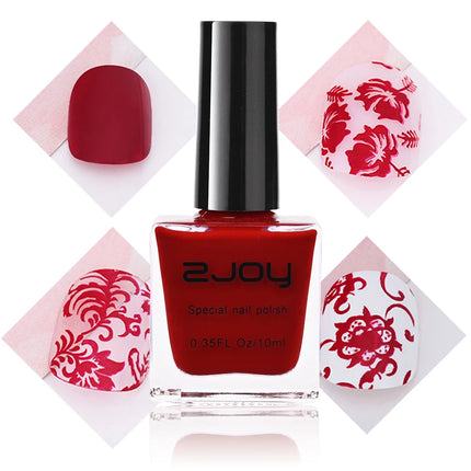 10ml 30 Colors Nail Art Stamping Polish Semi-permanent Varnish Printing Stamp for Nails Polishes Lacquer Top Coat Gel Polish