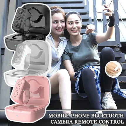 Mobile Phone Remote Control Scrolling Finger Bluetooth Camera Controller Automatic Page Turner Selfie Stick Camera Controller