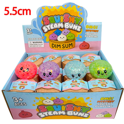 Blind box Colorful Simulated Dumpling Squishy Relaxing Relieve Anxiety Antistress Enhance Happiness Rebound Squeeze Reliever Toy
