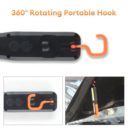 Powerful LED Work Light with Magnet lighting Flashlight Car Garage Mechanic Lamp USB Charging COB Emergency Light Warning Light