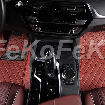Custom Car Floor Mats For VW Polo Polo-Plus Polo-GTI Auto Carpets Foot Coche Accessorie