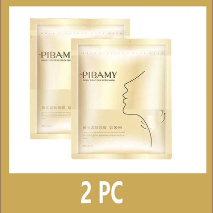 Gold Firming Neck Mask Moisturizing Anti Wrinkles Anti-aging skincare Neck Masks Beauty Necks Skin Care Products
