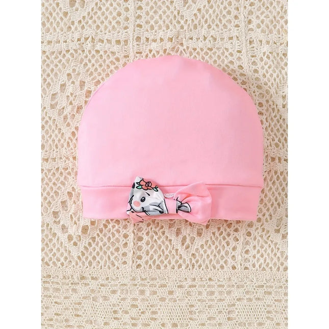 0-24 Months Newborn Baby Girl 2PCS Clothes Set Long Sleeve Elephant Romper+Hat Autumn Fashion Cute Toddler Girl Photograp Outfit