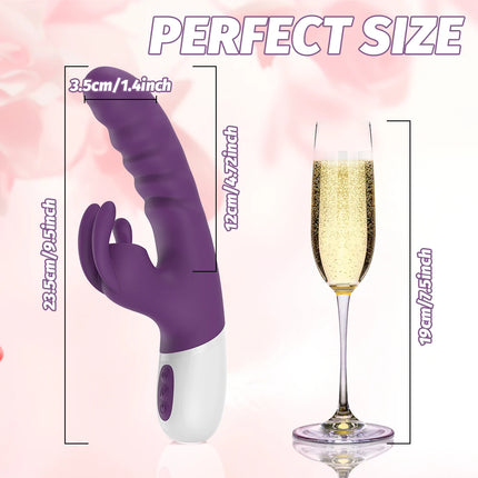 Rabbit Vibrator for Women Vagina G-Spot Vibrator Clitoris Stimulator Female Masturbation Adult Goods Sex Toy for Women