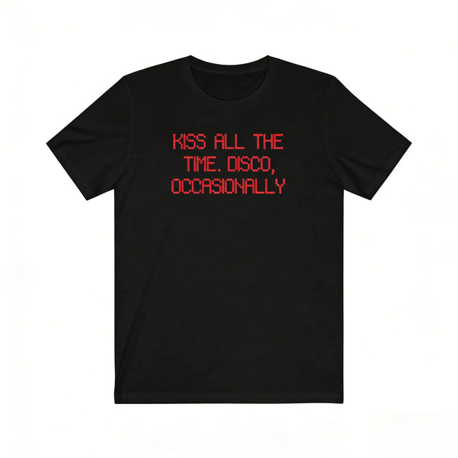 Y2k Vintage Tops Kiss All The Time Disco Occasionally Harry Styles 2026 Album Cotton T Shirt Summer O-Neck Print T Shirt Unisex