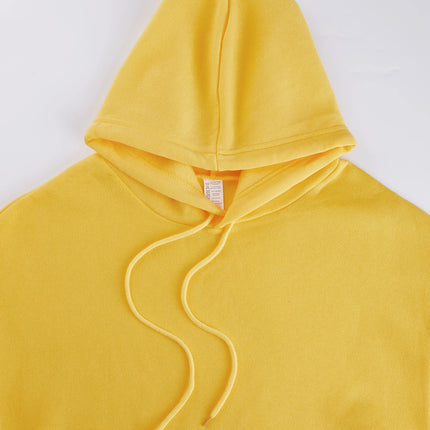 Autumn Casual Solid Sweatshirt Street Comfy Tracksuit Fleece Pocket Hoody Man Basic Warm Streetwear Soft Loose Clothes Unisex
