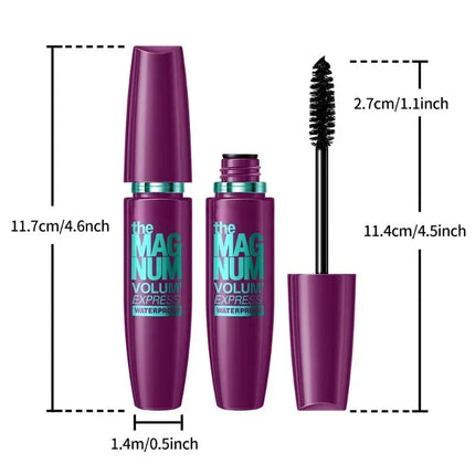 4D Extreme Volume Lash Mascara Lengthen Eyelashes Mascara Long Lasting Waterproof Makeup Silky Lash Eye Black Extension Cosmetic