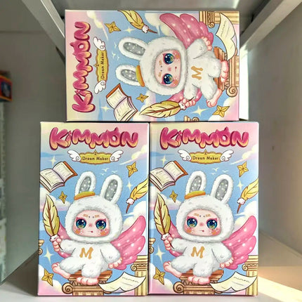 Official KIMMON Dream Angel Series Blind Box PVC Plush Keychain Hangable Ornament Cute Gift for Girls Kids Collection