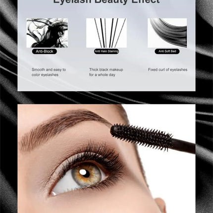 Silk Fiber Mascara Waterproof Mascara For Eyelash Extension Natural Thicking Eye Lashes Curler Long Lasting Makeup Eyes Cosmetic