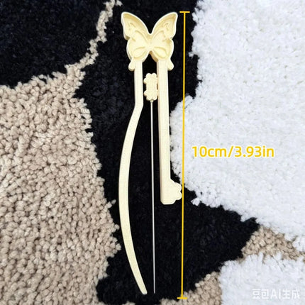 Single/Double Needle Fuse Bead Pen Butterfly Point Grip Perler Bead Tweezer High-Quality Handheld Collage Fuse Needle DIY Crafts