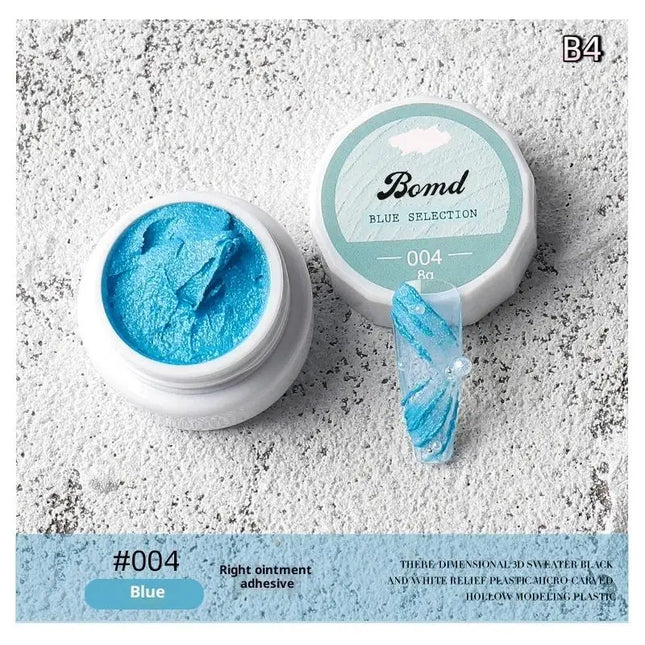 3D Relief Gel Nail Polish, Carving Plaster, Drawing Gel Effect, Painting Gel, Lacquer Varnish, Nail Art