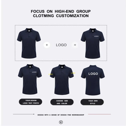 Summer Casual Polo Shirt Cheap Breathable Customized Polo Personal Company Group Custom Logo Print Embroidery Work Polo shirts