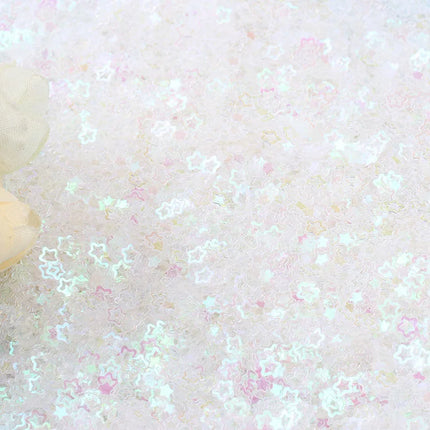 4mm 20g Stars Flower Glittering Sequins Paillettes Sprinkles For Slime Additives DIY Slime Accessories Filler Wedding Nail Art