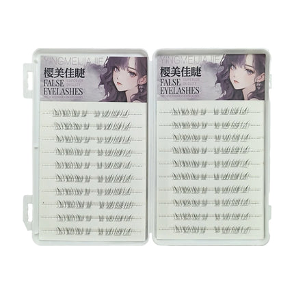 No Glue Need Sunflower Bottom Eyelashes Individual Lower Lashes Cluster Self-adhesive Natural Comic Under Eyelash Extension