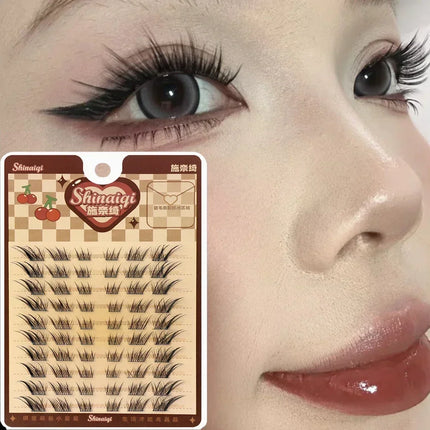 Flying Fox Single False Eyelash Individual Cluster Lash Extension Segmented Natural Fox Eyes Effect Lashes Makeup Cosmetics New