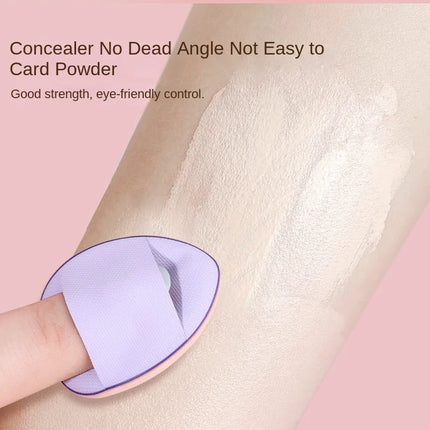 10Pcs Mini Finger Puff Foundation Small Air Cushion Powder Sponge Face Concealer BB Cream Cosmetic Applicator Makeup Tools