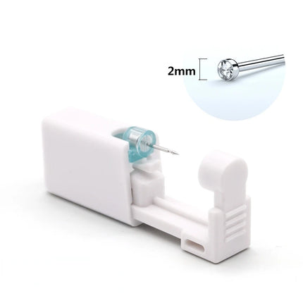 1PC Disposable Sterile Ear Piercing Unit Cartilage Tragus Helix Piercing Gun NO Pain Piercer Tool Machine Kit Stud Body Jewelry